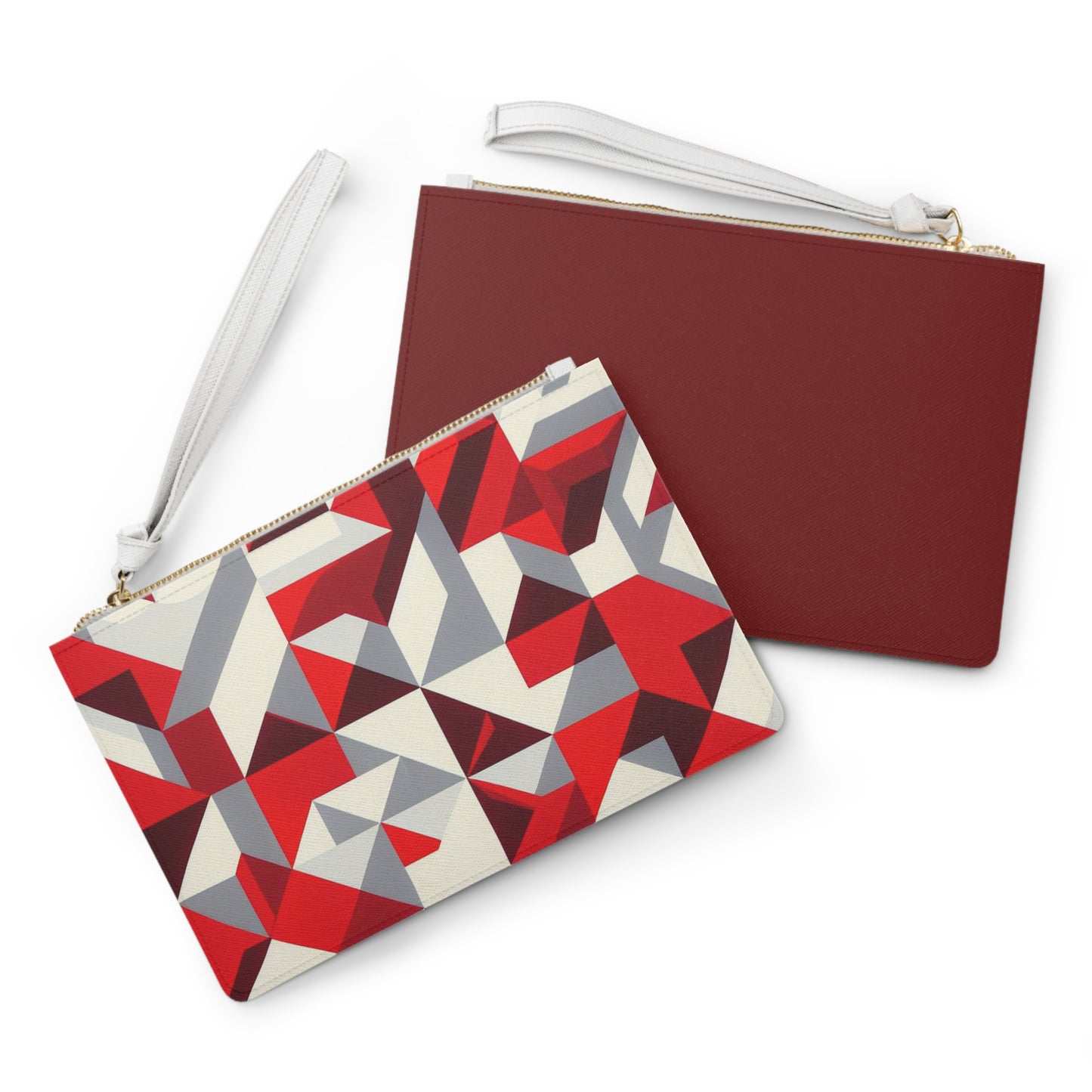 Colorlful Geometric Clutch Bag