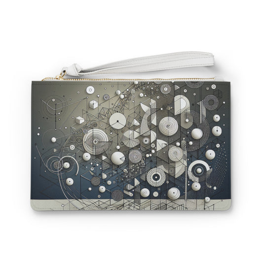 Stylish Geometric Clutch Bag
