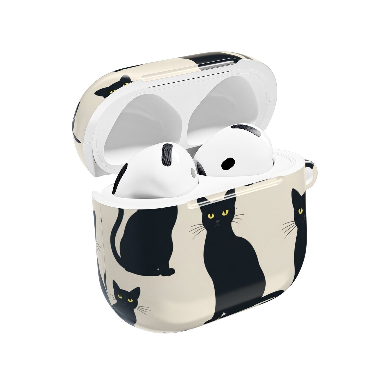Black Cat AirPod Cases