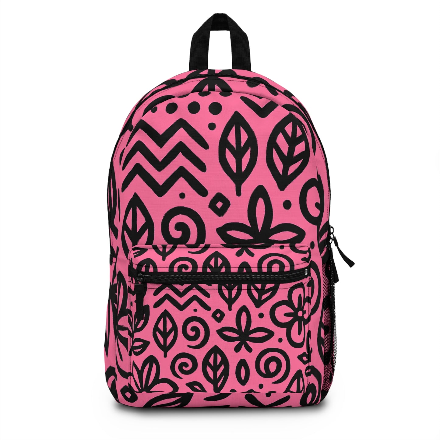 Bohemian Pink Floral Backpack