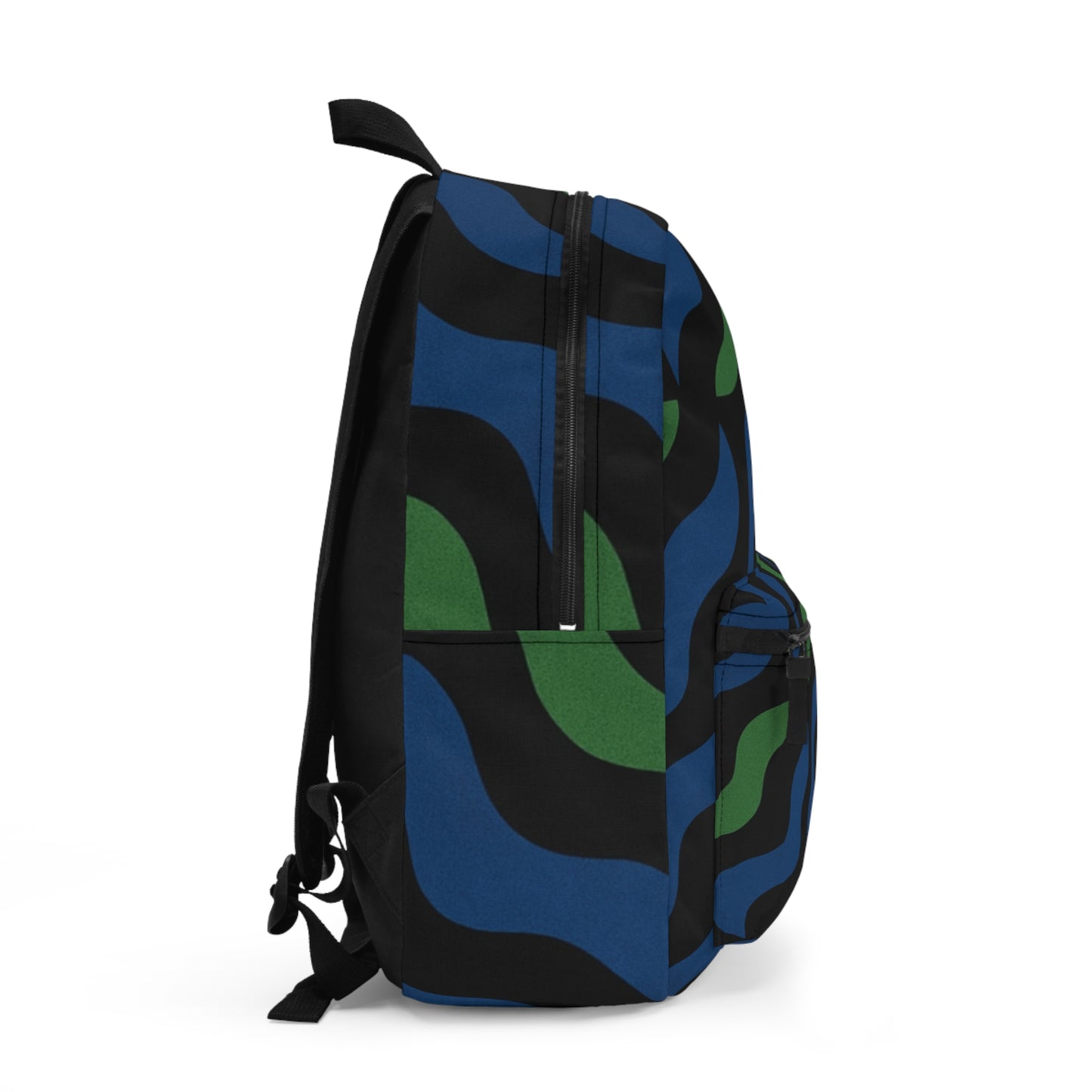 Trendy Wave Pattern Backpack