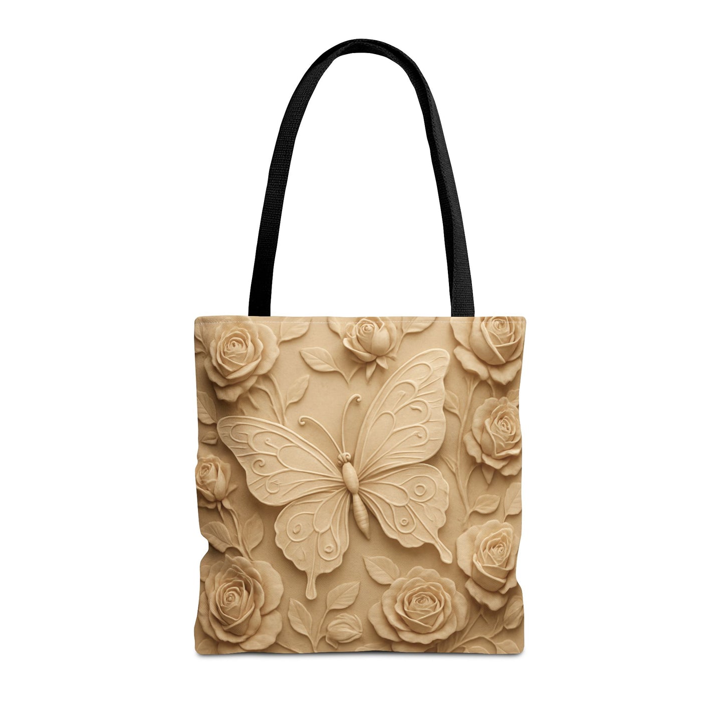 Butterfly Floral Tote Bag