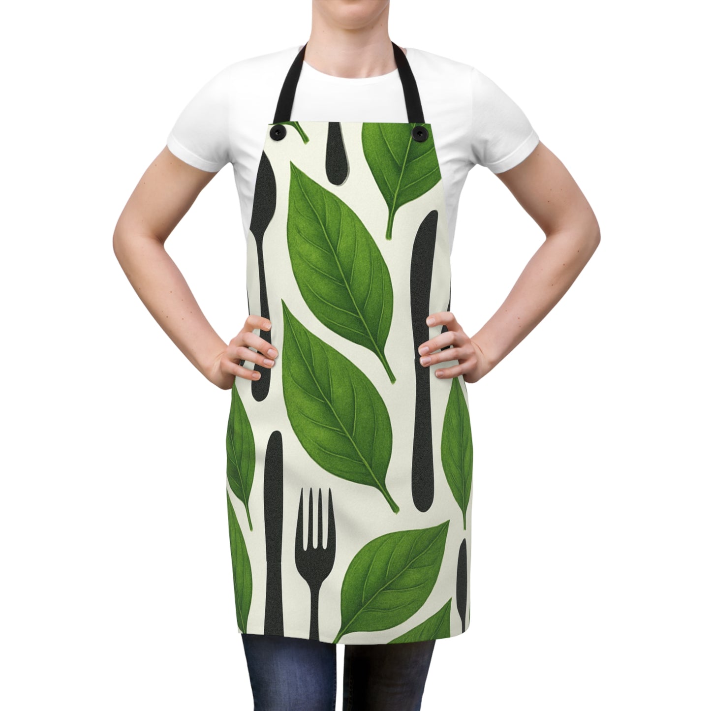 Botanical Leaf Apron
