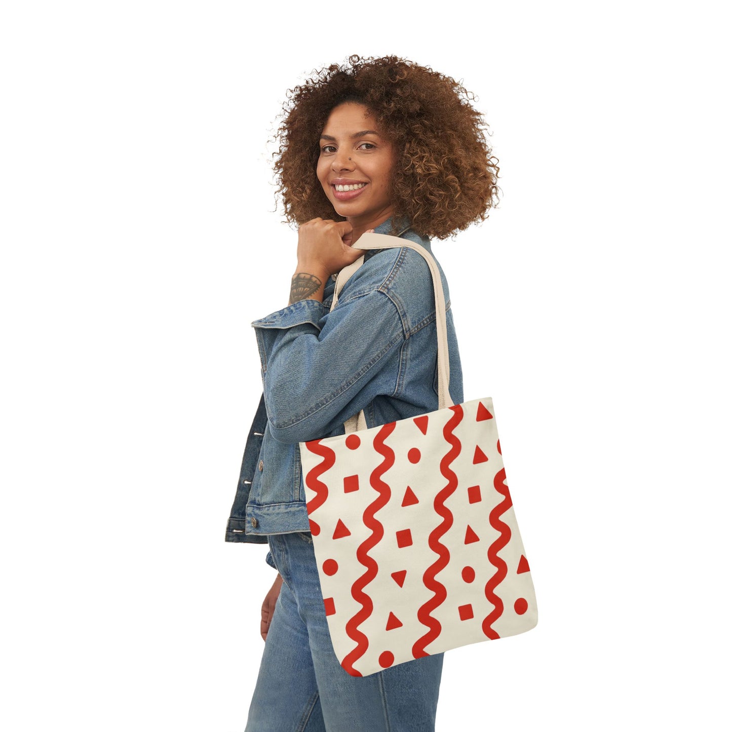 Trendy Canvas Tote Bag