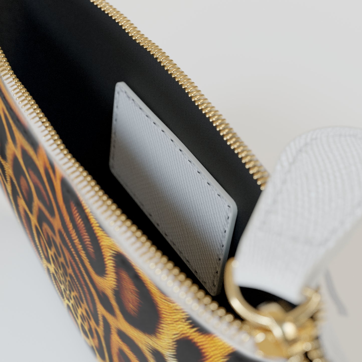 Wildlife Print Mini Clutch Bag