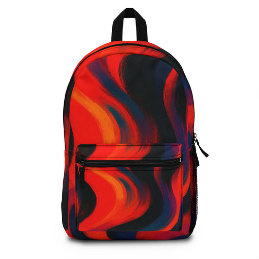 Vibrant Abstract Backpack