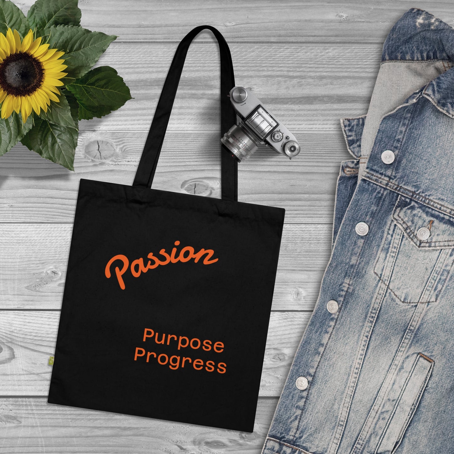 Stylish Organic Cotton Tote Bag