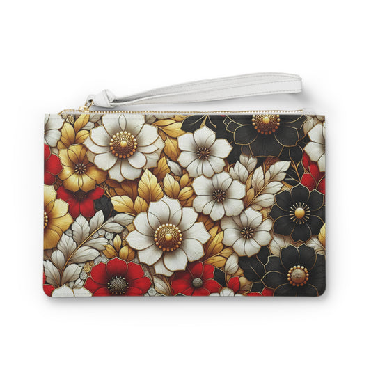 Floral Clutch Bag