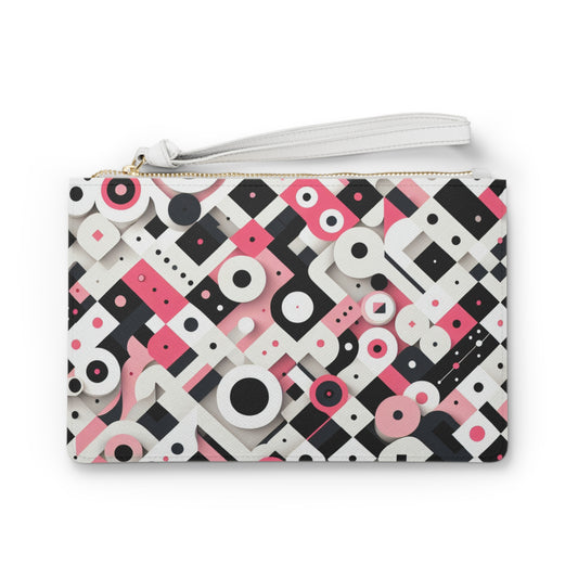 Stylish Geometric Clutch Bag