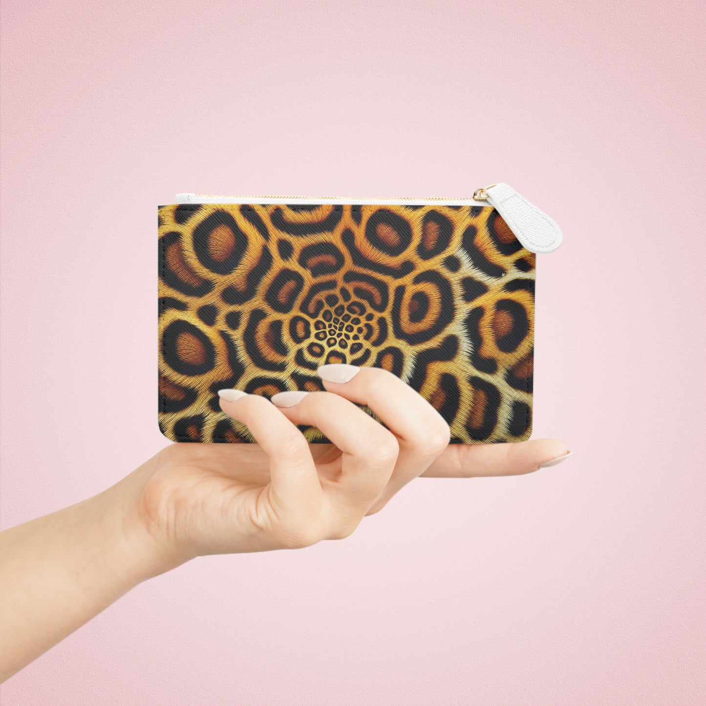 Wildlife Print Mini Clutch Bag