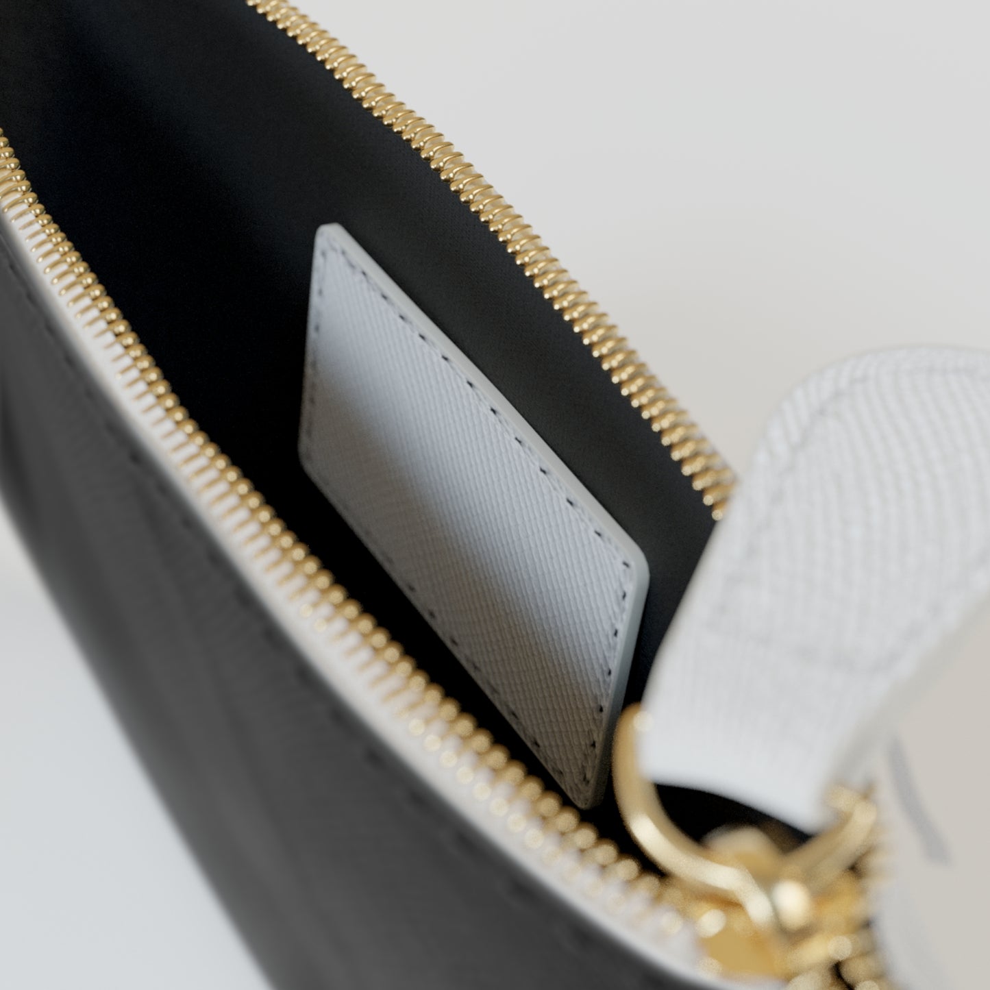 Gold Black Mini Clutch Bag