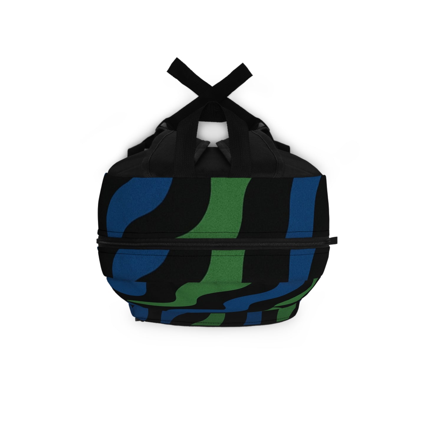 Trendy Wave Pattern Backpack