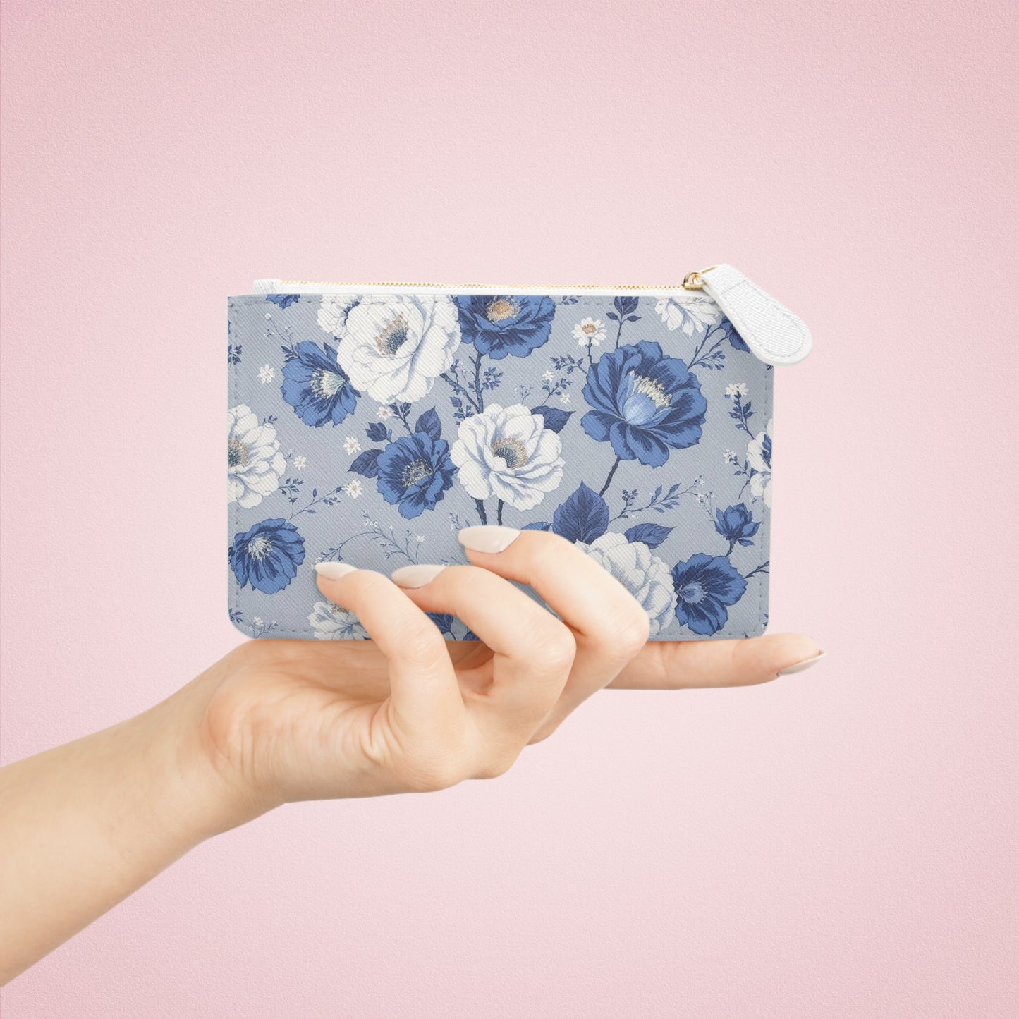 Elegant Floral Mini Clutch Bag