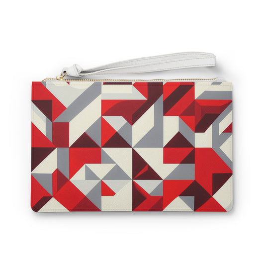 Colorlful Geometric Clutch Bag