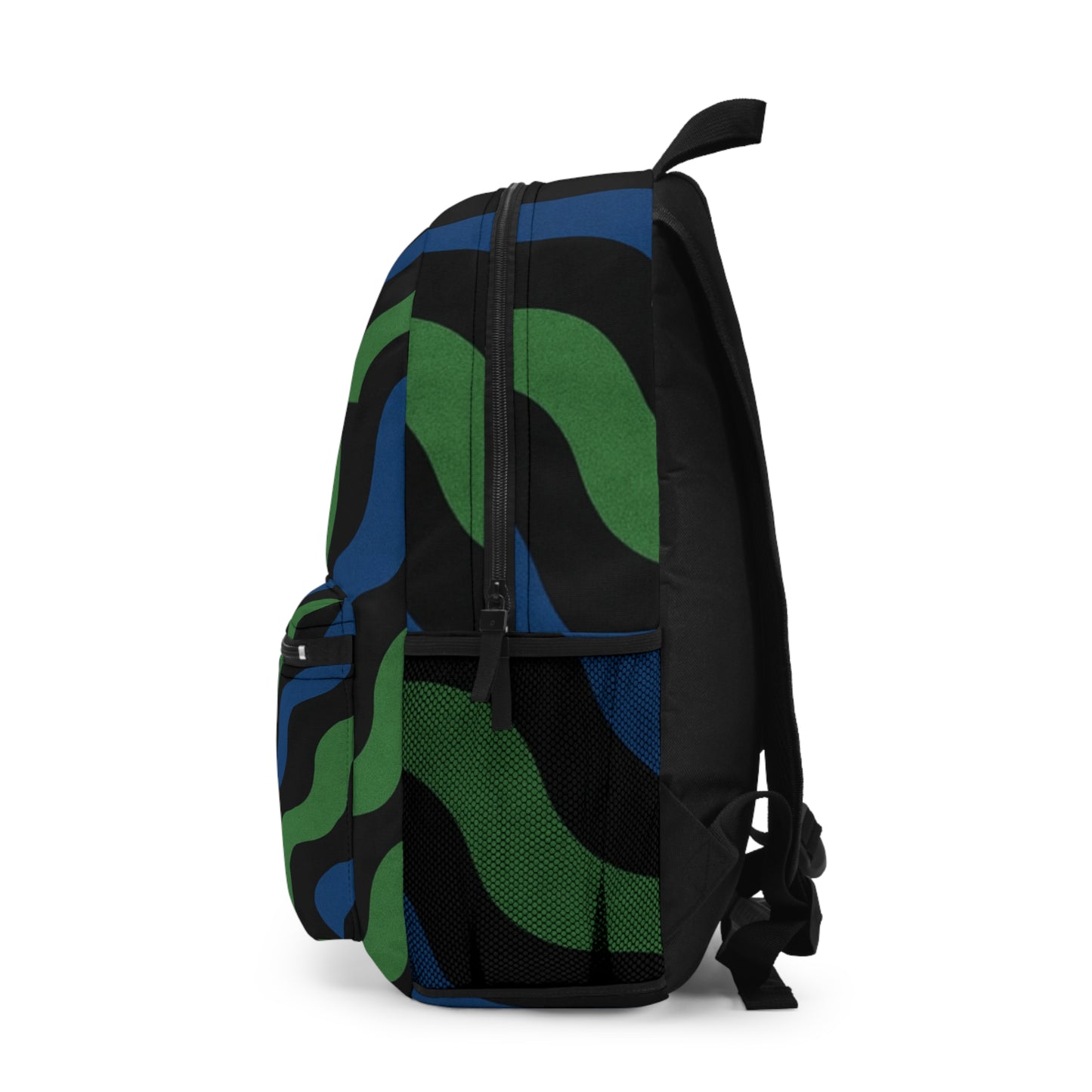 Trendy Wave Pattern Backpack