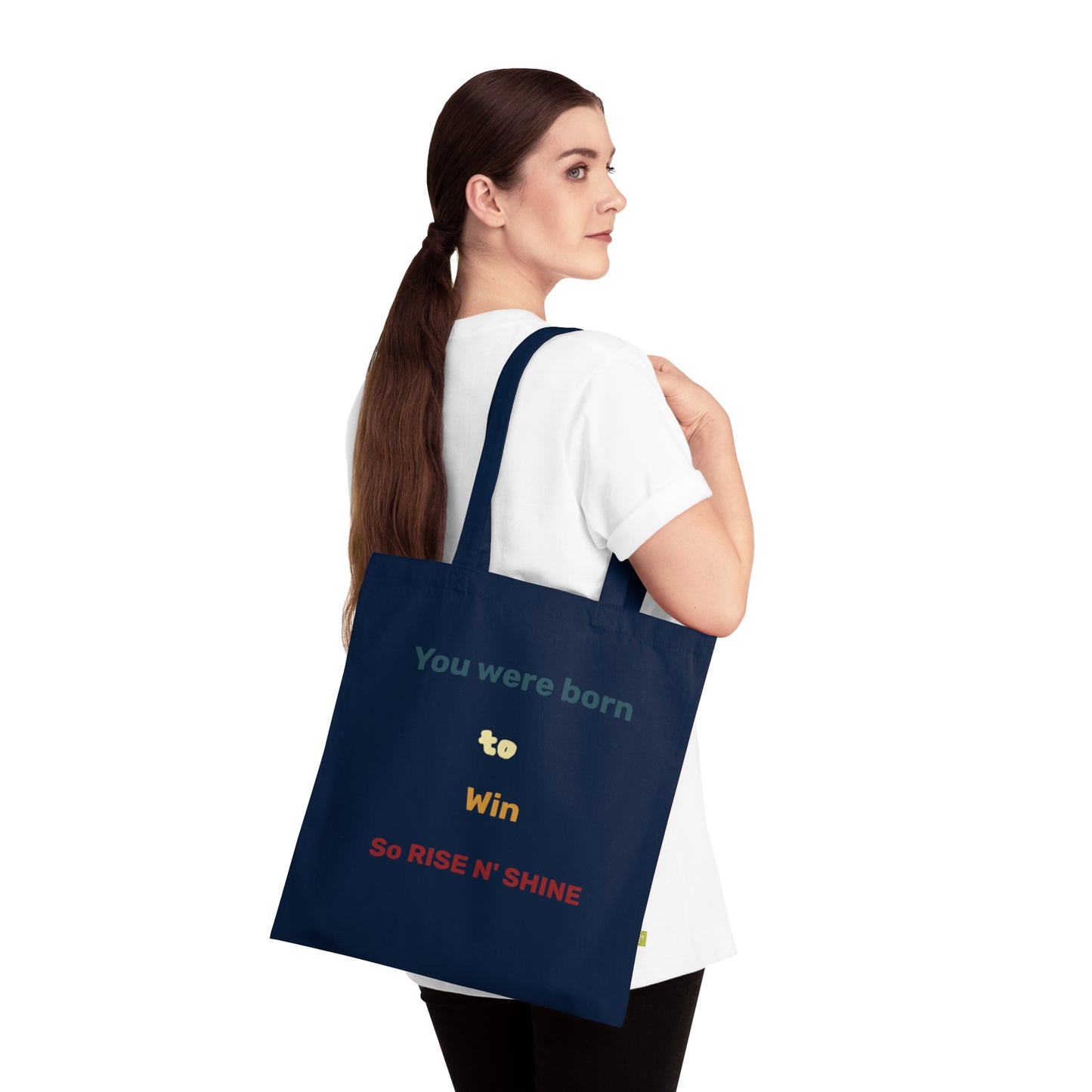 Inspirational Organic Cotton Tote Bag