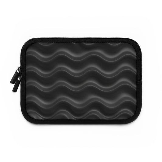 Sleek Laptop Sleeve with Wavy Design