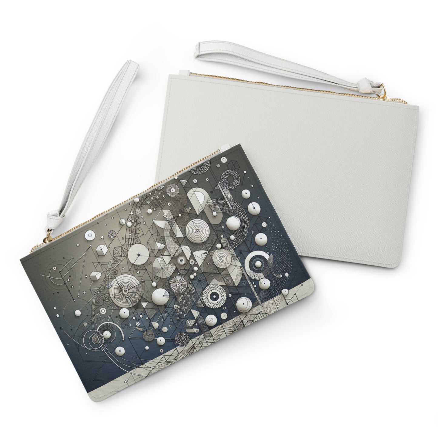 Stylish Geometric Clutch Bag