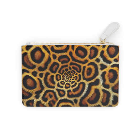 Wildlife Print Mini Clutch Bag