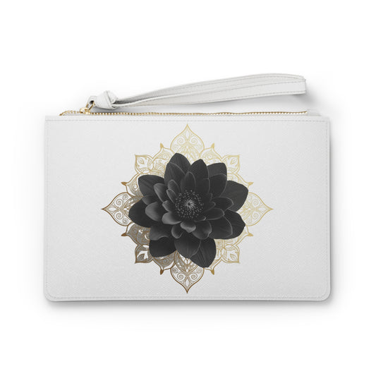 Chic Floral Clutch Bag