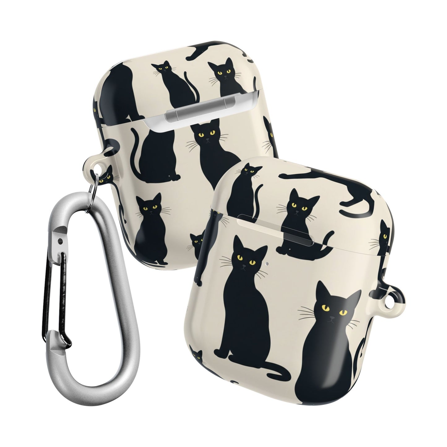 Black Cat AirPod Cases