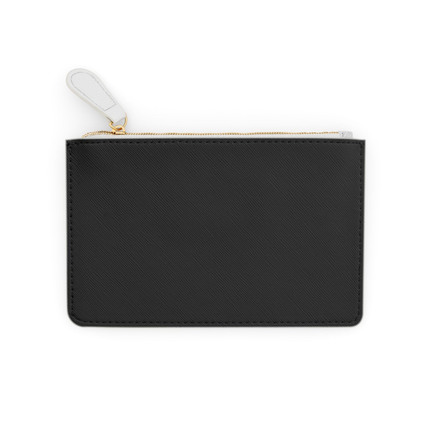 Gold Black Mini Clutch Bag