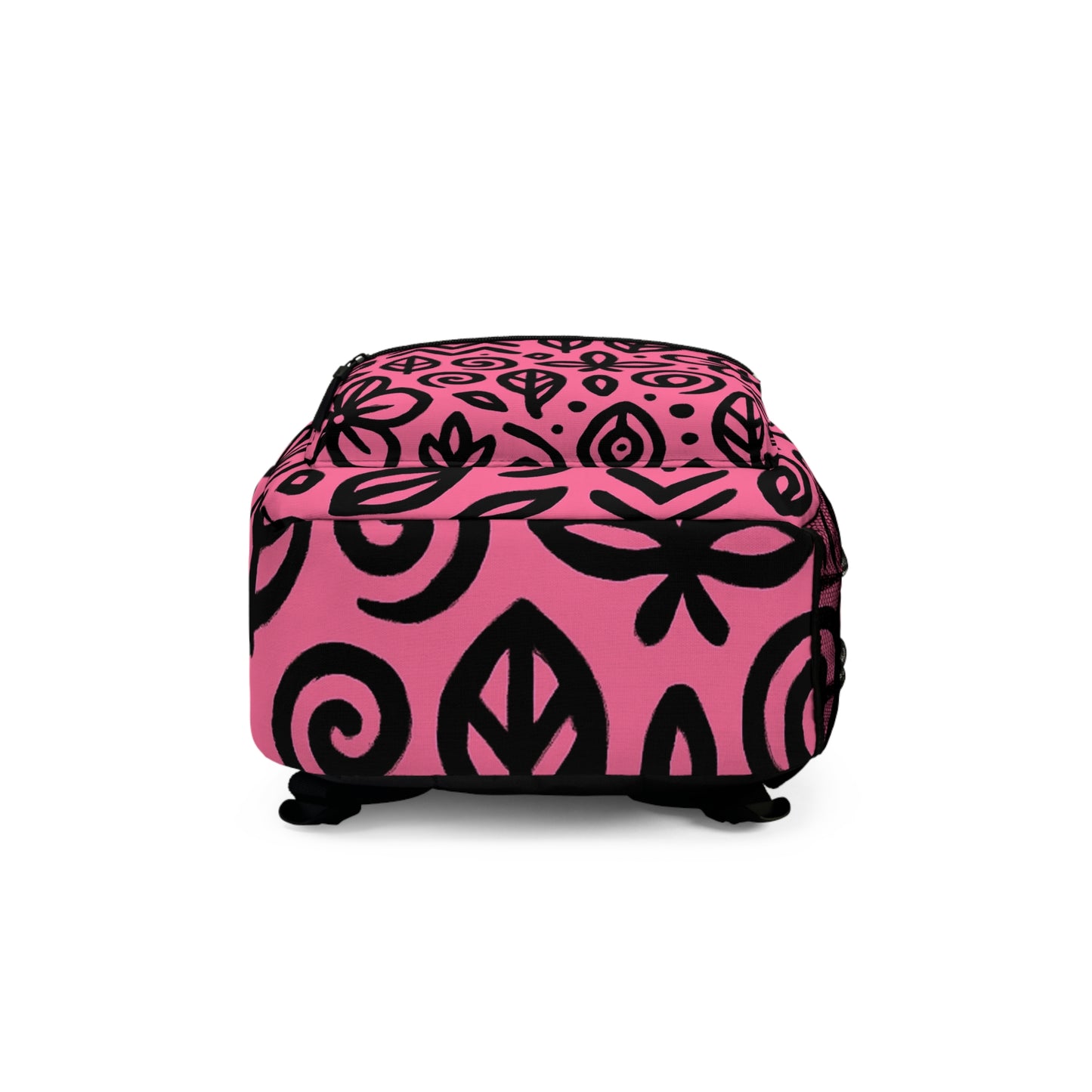 Bohemian Pink Floral Backpack