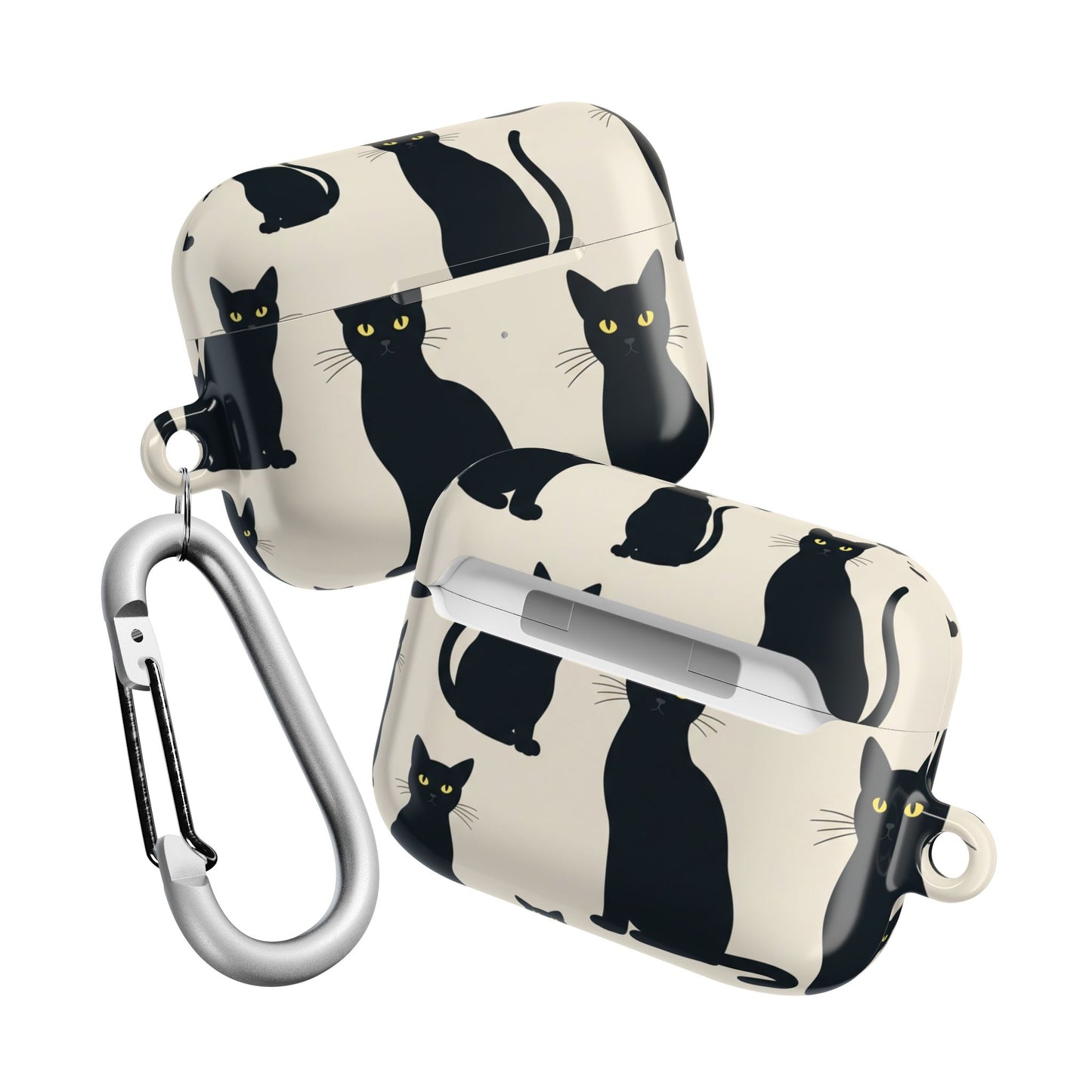 Black Cat AirPod Cases