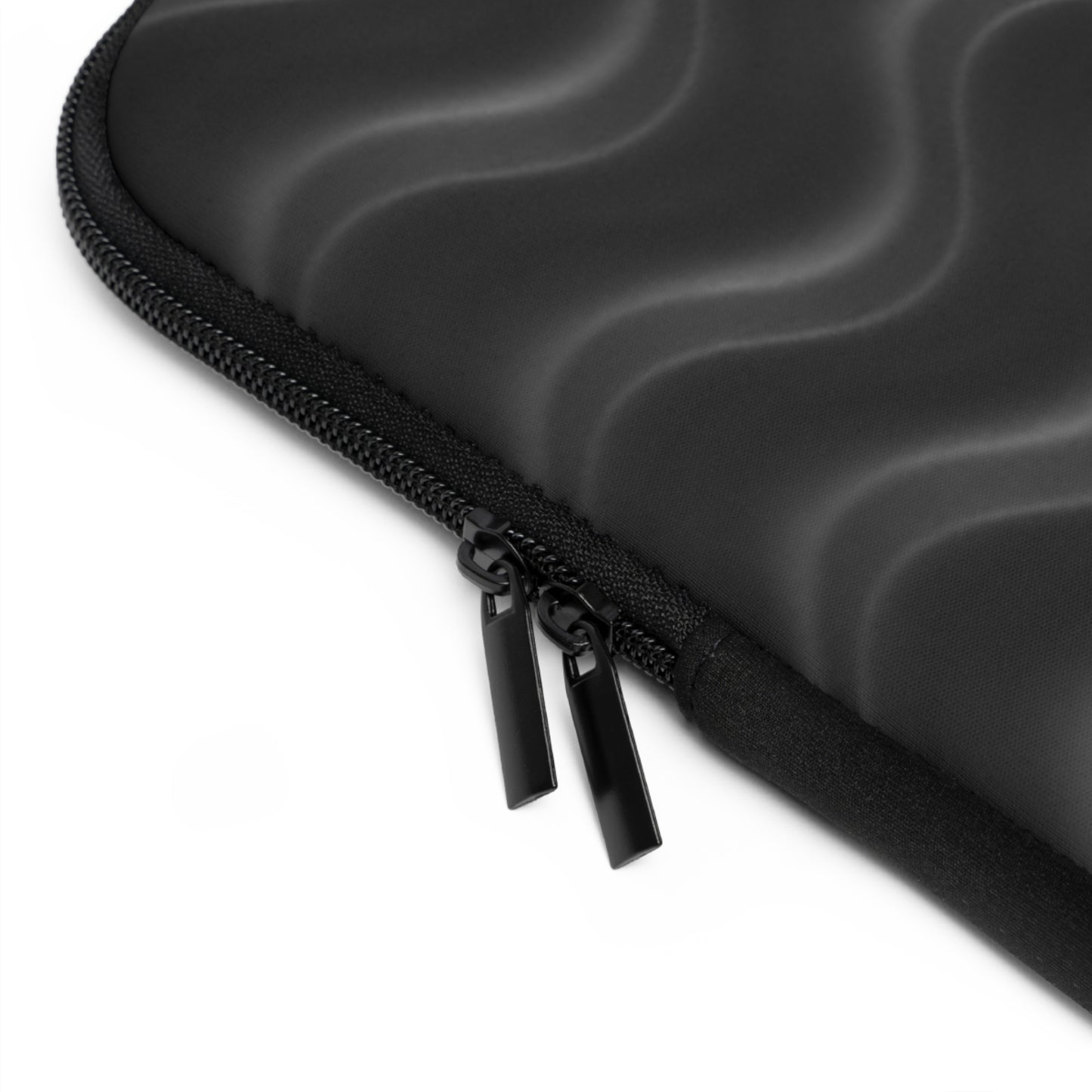 Sleek Laptop Sleeve with Wavy Design
