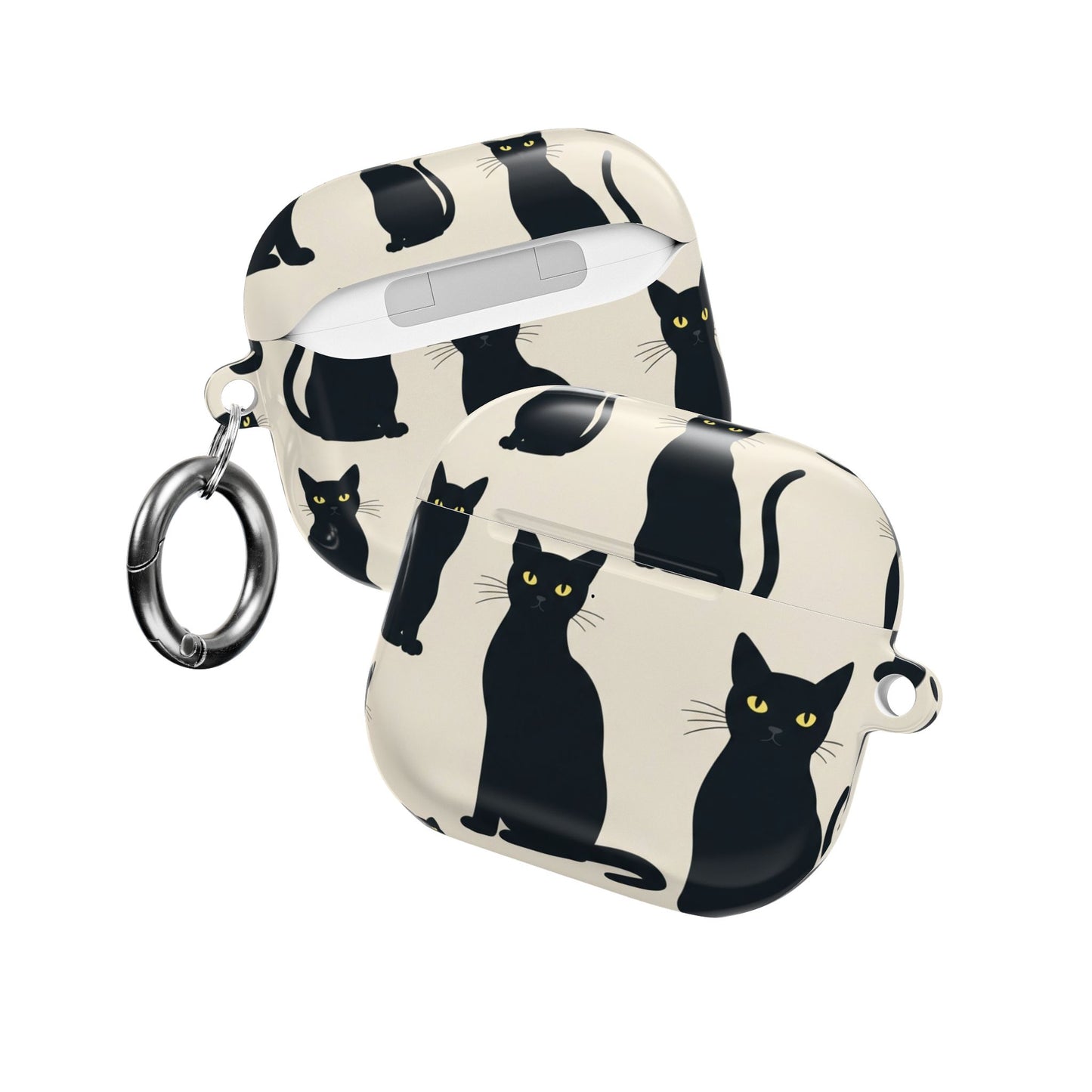 Black Cat AirPod Cases