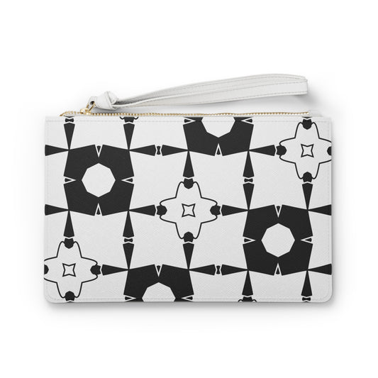 Chic Geometric Clutch Bag