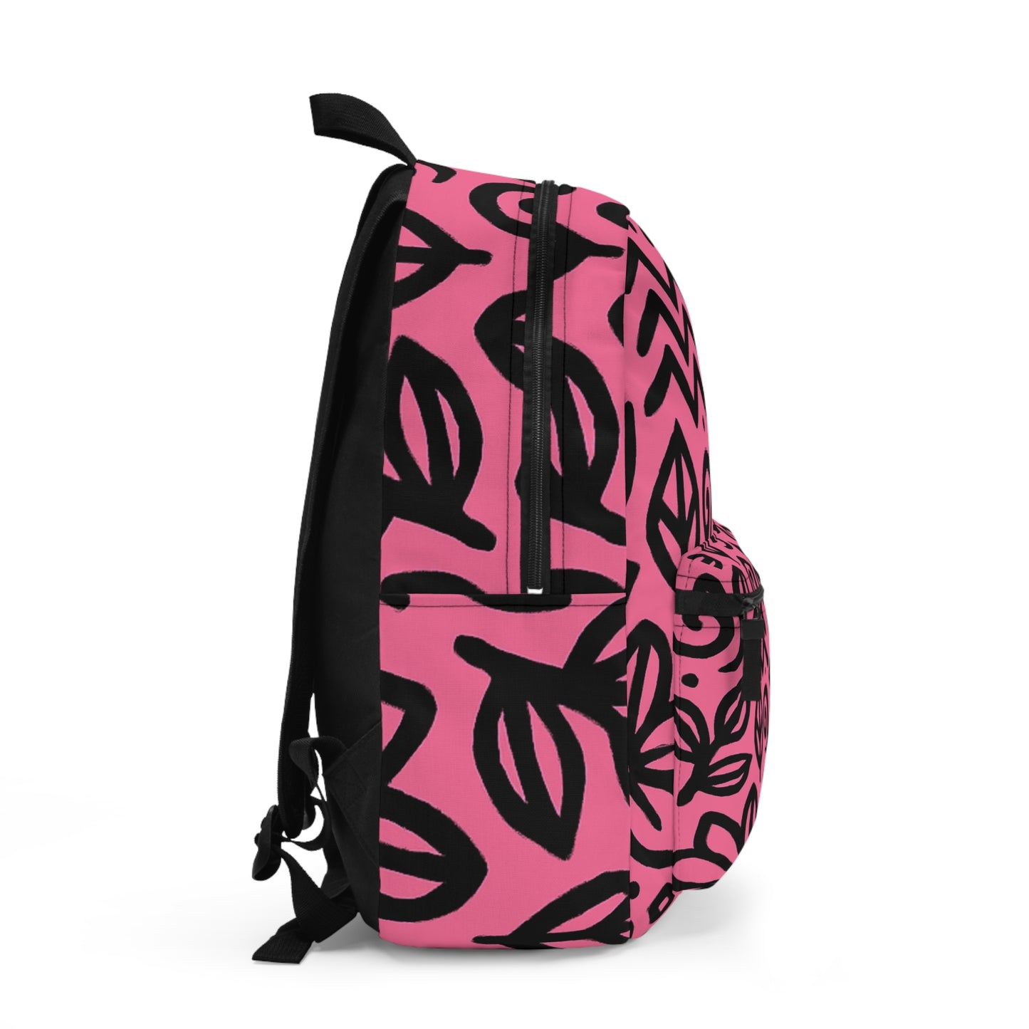 Bohemian Pink Floral Backpack