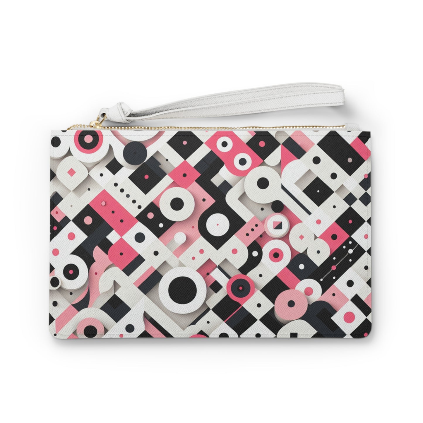 Stylish Geometric Clutch Bag